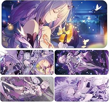 Amazon.co.jp: 崩壊 スターレイル マウスパッド キャストリス 光る蝶